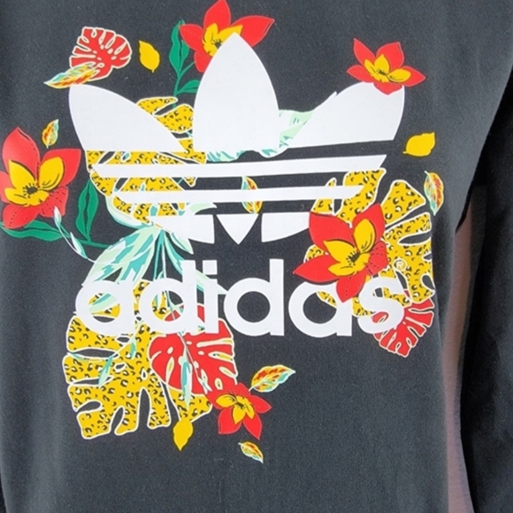 Adidas Her Studio London Floral Bodycon Dress - Picture 9 of 11